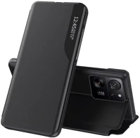 Wooze SP115110 Apple iphone 13 pro, oldalra nyíló tok, stand,  fashionbook, fekete kép