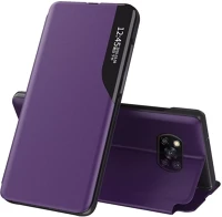 Wooze SP115112 Apple iphone 13 pro, oldalra nyíló tok, stand,  fashionbook, lila kép