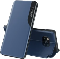 Wooze TS11456 Apple iphone 16e, oldalra nyíló tok, stand,  fashionbook, kék kép