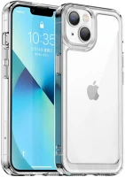 Wooze TS12025 Samsung galaxy a36 5g sm-a366b, szilikon védőkeret, akril hátlap kép