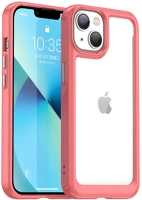 Wooze TS12128 Samsung galaxy a56 5g sm-a566b, szilikon védőkeret, akril hátlap kép