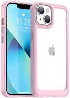 Wooze TS12129 Samsung galaxy a56 5g sm-a566b, szilikon védőkeret, akril hátlap kép