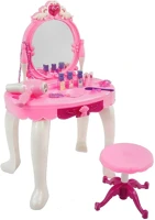 Wooze TS12322 Játék fésülködő asztal,  dressing table for children, fehér/rózsaszín kép