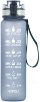 Wooze TS14258 Prémium motivációs sport kulacs, idősáv, motivációs szöveg kép