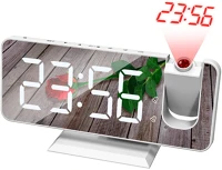 Wooze TS5901 Ébresztőóra, led kijelző, óra kivetítő funkcióval, dupla ébresztő kép