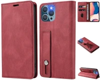 Wooze TS6899 Apple iphone 16 pro max, oldalra nyíló tok, stand, kártyatartóval kép
