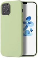 Wooze TS7208 Xiaomi 14 pro, szilikon tok,  liquid silica gel, világoszöld kép