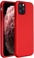 Wooze TS7611 Xiaomi redmi k70e / poco x6 pro 5g, szilikon tok,  liquid silica gel, piros kép