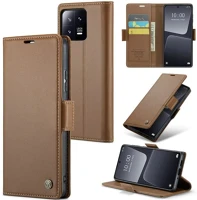 Wooze TS8155 Apple iphone 15 pro, oldalra nyíló tok, stand, kártyatartóval, rfid kép