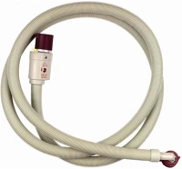 Wpro 3/4 Bemenő tömlő 3/4'' egyenes - 3/4'' döntött 90 °c 1.50 m kép