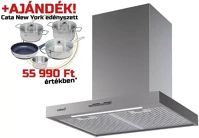 Cata 02060310SZ Páraelszívó sygma 6010  +  new york edényszett kép