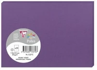 Clairefontaine 1337C Üdvözlőkártya  pollen 11x15,5 cm intenzív lila kép