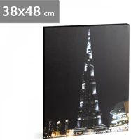 Kalifa 58018J Led-es fali hangulatkép - burdzs  - 38x48cm () kép