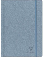 Clairefontaine 83519C Gumis mappa  jeans & cocoa 24x32 cm, jeans kép