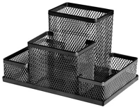 Forofis 91310 Rendszerező asztali  fémhálós 15,3x10,3x10 cm fekete kép