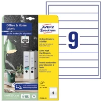 Avery C32266-10 Gerinc címke   30x190mm 90 címke/doboz 10 ív/doboz kép