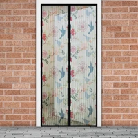 Strong GL11398J Szúnyogháló ajtóra - 100 x 210 cm - madár mintás kép