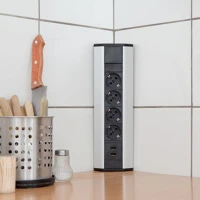Strong GL20484 Sarokelosztó 4-es - 2 x usb - alumínium ház kép