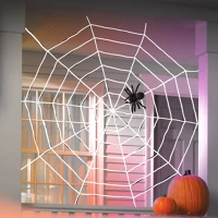 Strong GL58143 Pókháló pókkal 130 x 130 cm - halloween kép