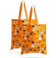 Strong GL58183 Halloween ajándéktáska szett - 27 x 31 cm - narancssárga - 2 db kép