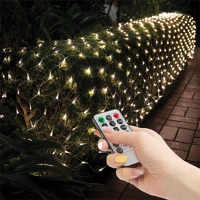 Strong GL58908A Karácsonyi fényháló - 100 db melegfehér led - 1,5 x 1,5 m - távirányító kép