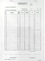 Vectra-line VLB14-30_V Nyomtatvány leltárfelviteli ív áru és göngyöleg felvételére  50x3 kép