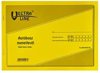 Vectra-line VLDGJ-42_V Nyomtatvány autóbusz menetlevél  a/4 50x2 kép