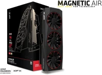 Xfx RX-97TMAQK Rx9070 xt 16gb ddr6 quicksilver magnetic air edition kép