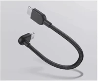 Xiaomi 0,1M Braided usb-c to usb-c cable 0,1m black kép