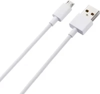 Xiaomi 0,85M Mi microusb adatkábel, 0,85m, fehér, eco csomagolás kép