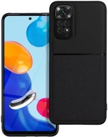 Xiaomi 11/11S, FEKETE Forcell noble hátlap tok,  redmi note 11/11s, fekete kép
