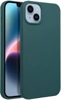 Xiaomi 14 5G TOK Matt szilikon  redmi note 14 5g tok, sötétzöld kép