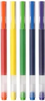 Xiaomi 5-PACK zselés toll 5-ös csomag 0.5mm narancs,sárga,zöld,kék,lila tint kép