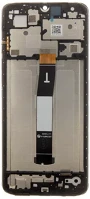 Xiaomi 5600010C3T00 Redmi 12c gyári lcd kijelző kerettel, fekete (service pack) kép