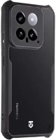 Xiaomi 57983119873 Tactical quantum stealth 14 hátlap tok, átlátszó / fekete kép