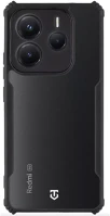 Xiaomi 57983124212 Tactical quantum stealth  redmi note 14 5g hátlap tok, átlátszó/fekete kép