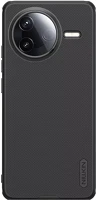 Xiaomi 57983125765 Nillkin super frosted pro poco f7 ultra műanyag hátlap tok, fekete kép