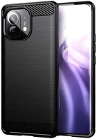 Xiaomi 61041 Forcell carbon hátlap tok 11t/11t pro, fekete kép
