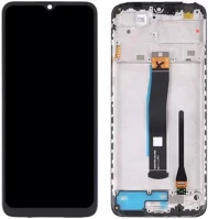 Xiaomi 67582 Redmi 10c kompatibilis lcd modul kerettel, oem jellegű, fekete, grade s+ kép