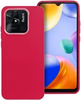 Xiaomi 74666 Frame  redmi 10c közepesen ütésálló tok kameravédő kerettel, magenta kép