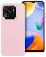 Xiaomi 74667 redmi 10c közepesen ütésálló tok kameravédő kerettel, rózsaszín kép