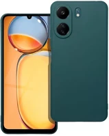 Xiaomi 93138 Matt  redmi 13c szilikon tok, sötét zöld kép