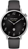 Xiaomi BHR07VRGL S4 Bhr07vrgl s4 okosóra flourgumi szíjjal, 41mm, fekete kép