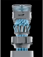 Xiaomi BHR4282GL Mi air purifier pro h hepa szűrőbetét, kék - kép