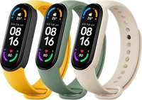 Xiaomi BHR5135GL Mi smart band 6 szilikonpánt (3 db) - kép