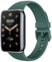 Xiaomi BHR6294GL Pótszíj (egyedi méret, szilikon, állítható) sötétzöld  mi band 7 pro kép