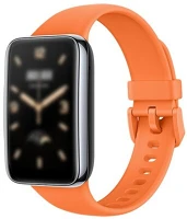 Xiaomi BHR6298GL Pótszíj (egyedi méret, szilikon, állítható) narancs  mi band 7 pro kép