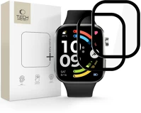 Xiaomi FD5906302323449 Redmi watch 6 - okosóra flexi üvegfólia fekete kerettel (2db) kép