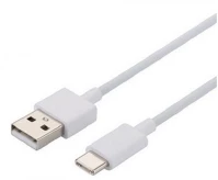 Xiaomi GP-81942 Usb töltő- és adatkábel, usb type-c, 100 cm, fehér, gyári kép
