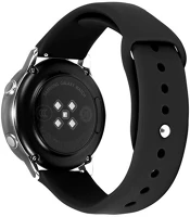 Xiaomi MC18934-5 Okosóra szilikon szíj - xiaomi watch s1 / watch s1 active - lumann fekete kép